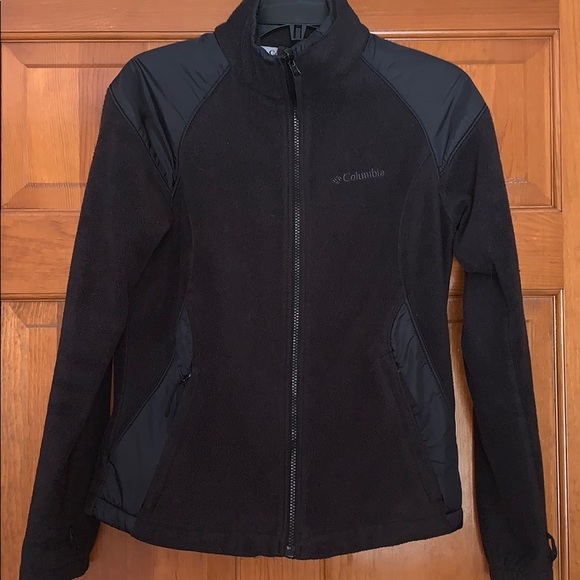 Columbia Women’s M Black Fleece Interchange Jacket - Picture 1 of 5